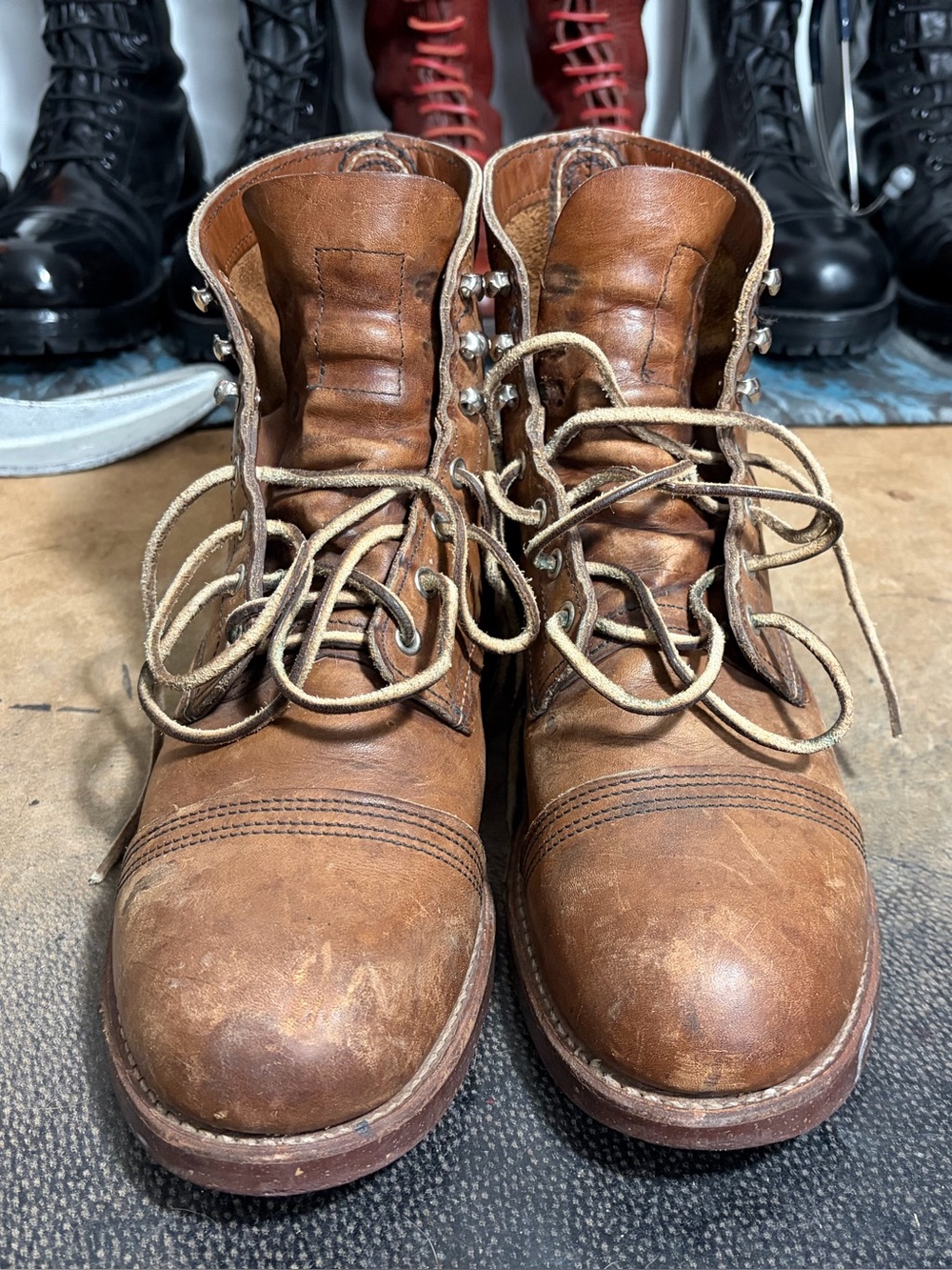Red Wing Amber 8111 Iron Rangers 8.9/10